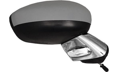 Espelho Direito Eletrico C/ Pisca Citroen C3 10-13 Cromado