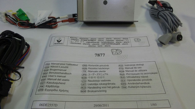 Kit Alarme Renault Trafic III 14-