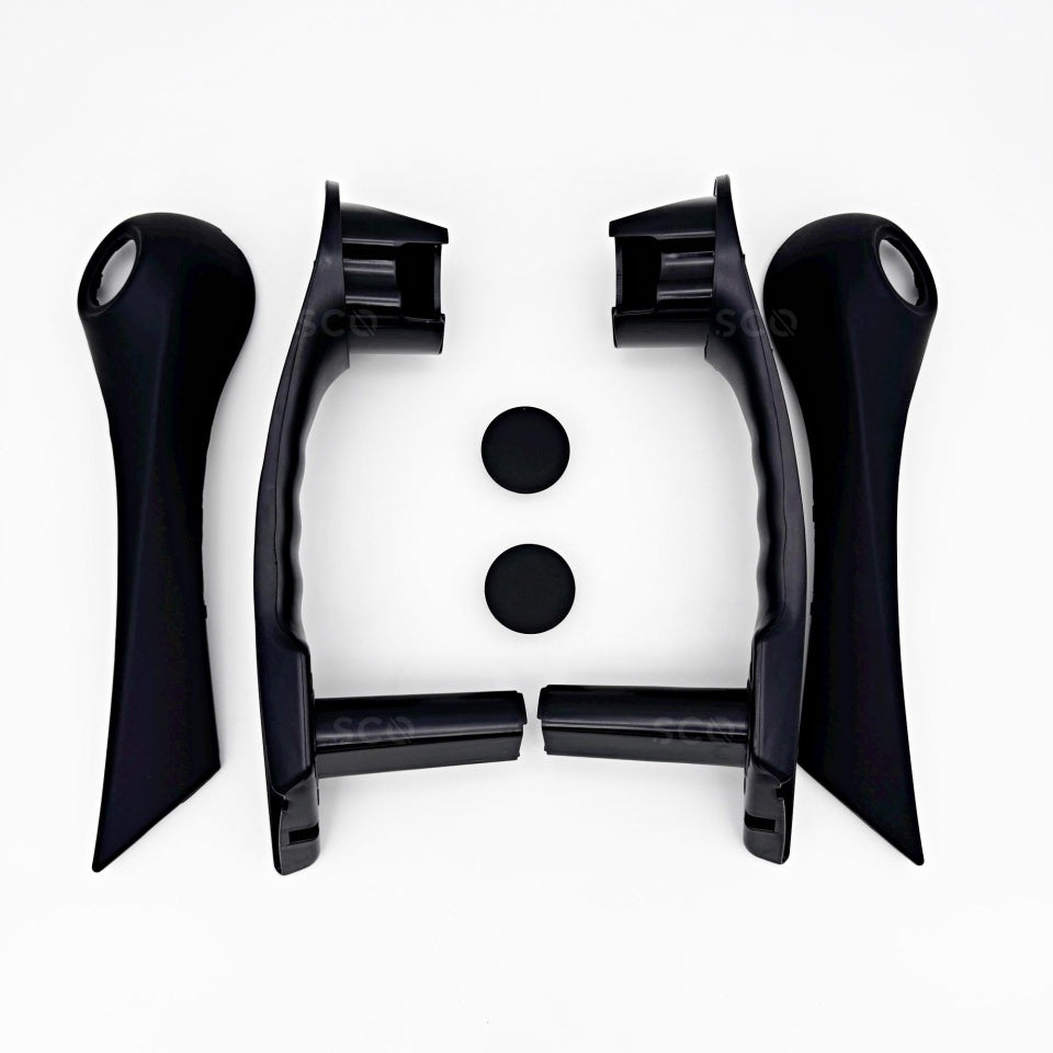 Kit Puxadores Interiores Renault Megane II 02-08 Preto