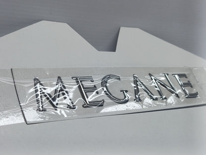 Letring Emblema Tampa Mala Renault "Megane" II 02-09