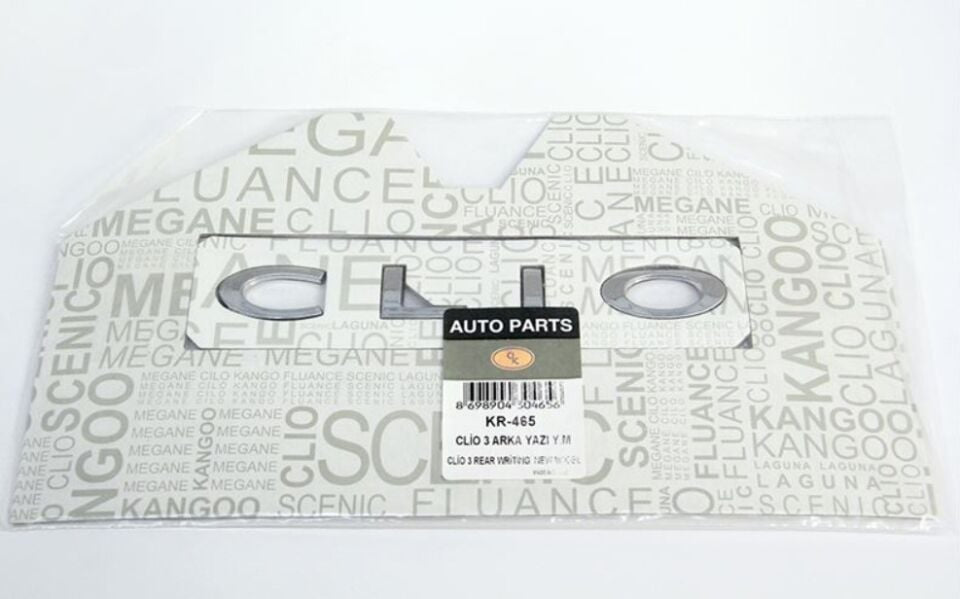 Letring Traseiro Tampa Mala Renault "Clio" III 06>12