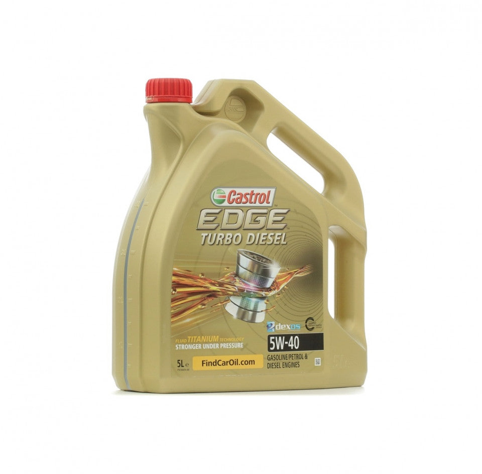 Oleo Motor Castrol EDGE 5W40 TD FST Titanium 5L