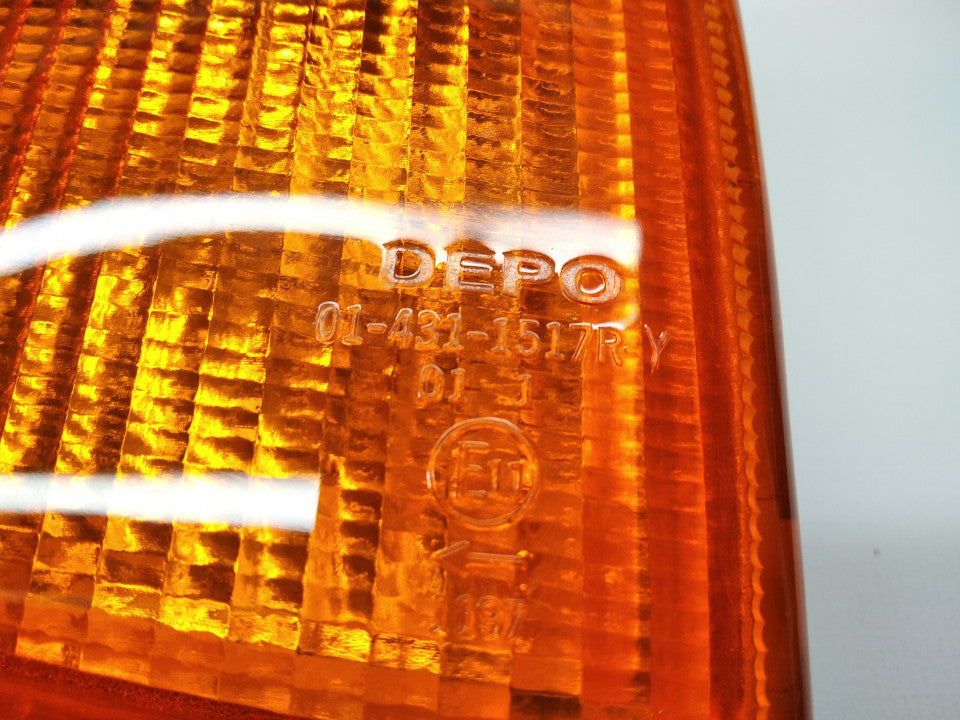 Pisca Direito Laranja Ford Transit 91-00