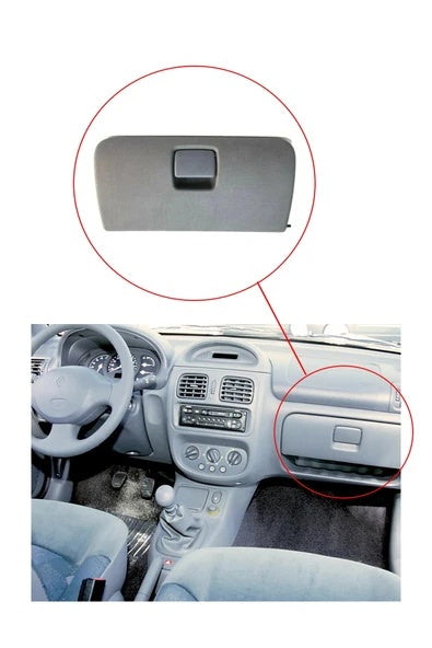 Porta Luvas Renault Clio II 98-01 Cinza