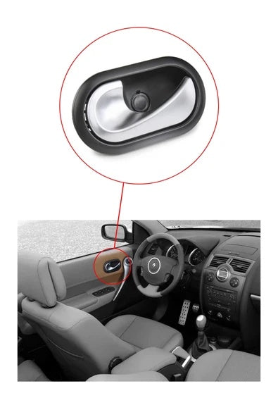 Puxador Interior Esquerdo Renault Megane II Scenic IIKangoo Clio III Modus Twingo II Dacia Duster