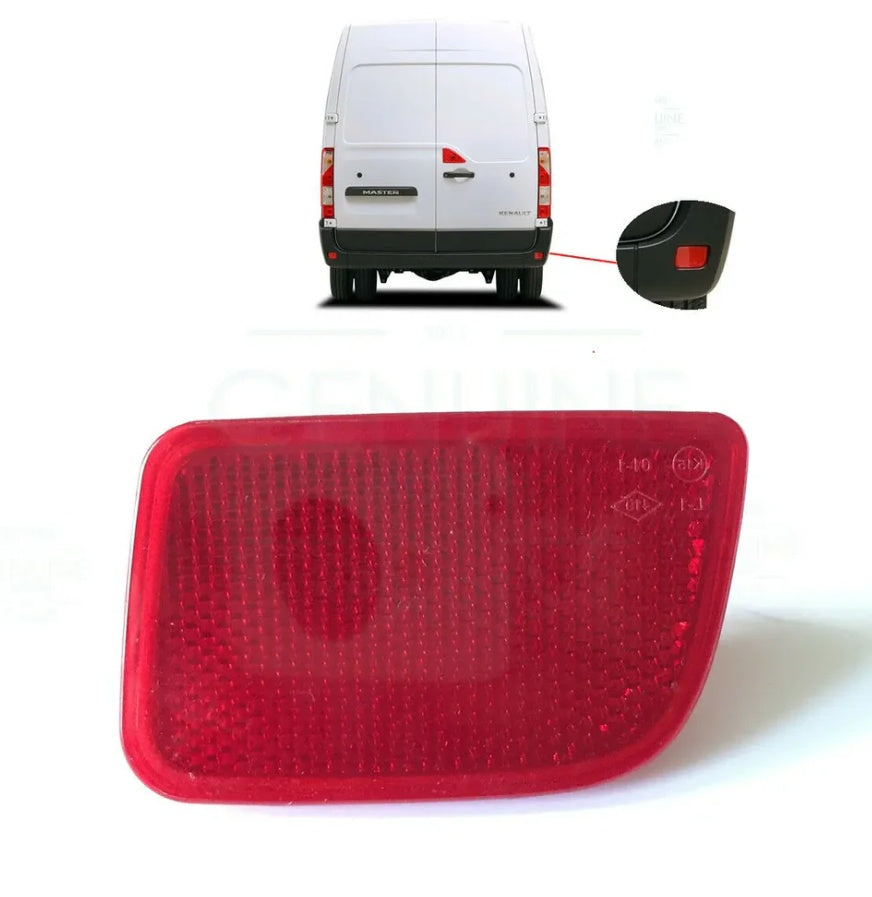 Refletor Para Choques Tras Direito Renault Master Opel Movano 10-25
