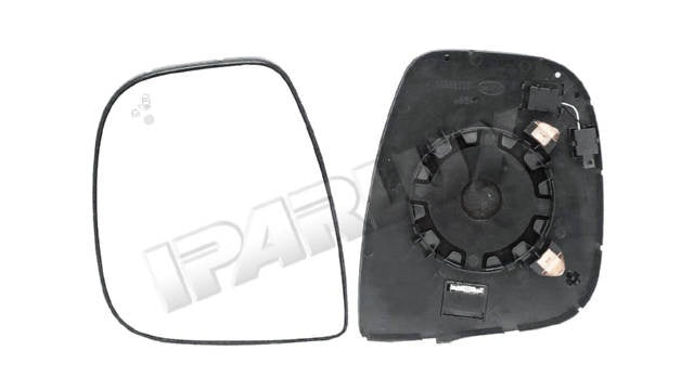 Vidro Espelho Citroen Berlingo Esquerdo 18-25 C/Angulo Morto