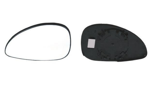 Vidro Espelho Direito Citroen C4 04-10 Convexo