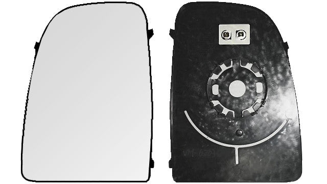 Vidro Espelho Direito Citroen Jumper 06- Termico Superior