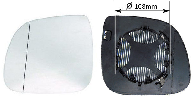 Vidro Espelho Direito Termico Vw Transporter T6 16-