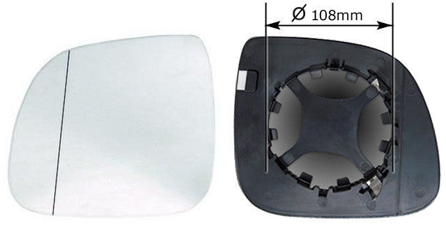 Vidro Espelho Esquerdo Volkswagen Transporter T6 16-