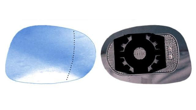 Vidro Espelho Fiat Bravo 07-14 Esquerdo Azul