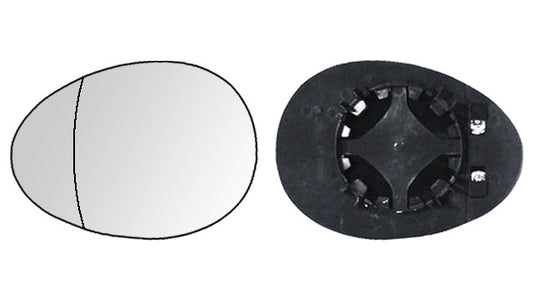 Vidro Espelho Mini R56 R57 R60 06-16 Direito Convexo